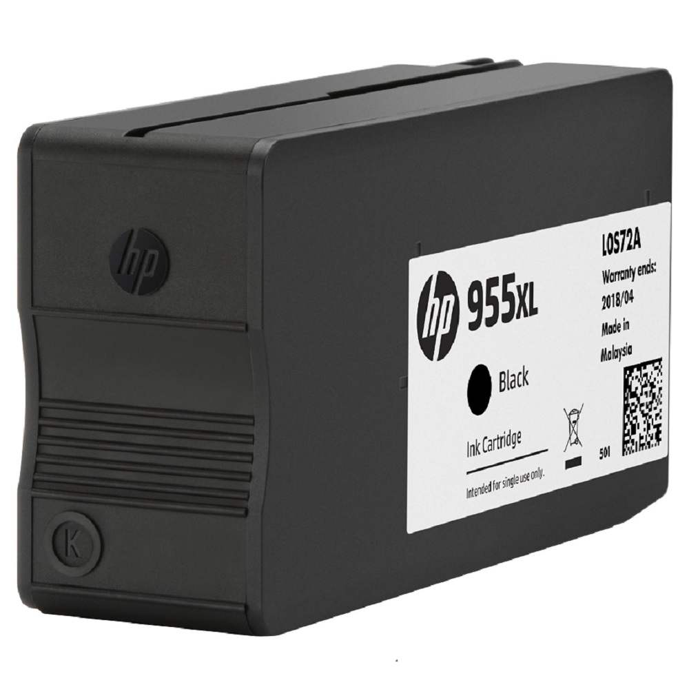 HP 955XL Black Original Ink Cartridge (L0S72AA)